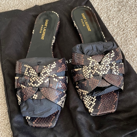 Gorgeous Saint Laurent tribute flat RARE - Picture 1 of 11